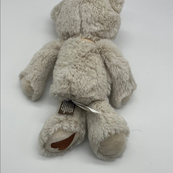 Demdaco Cream and Tan November Bear Plush - Picture 5 of 7